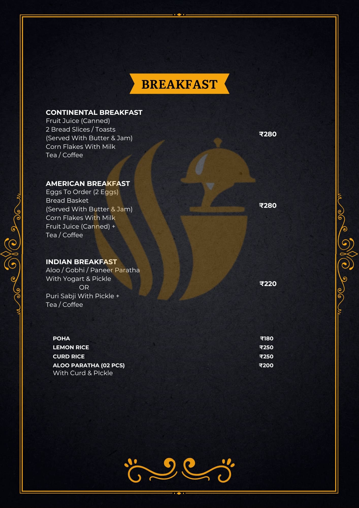 Menu Page 3